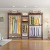 imageVIPEK Classic V6 Medium Wire Garment Rack Heavy Duty Clothes Rack for Hanging Clothes Metal Freestanding Closet Wardrobe Racks 598quot L x 146quot W x 764quot H Max Load 750lbs BlackBronze