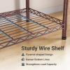 imageVIPEK Classic V6 Medium Wire Garment Rack Heavy Duty Clothes Rack for Hanging Clothes Metal Freestanding Closet Wardrobe Racks 598quot L x 146quot W x 764quot H Max Load 750lbs BlackBronze