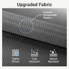 imageVIPEK R2C Plus Heavy Duty Rolling Garment Rack with Cover Clothing Racks for Hanging Clothes Portable Closets with Adjustable 3 Wire Shelves Double Rods Black Rack with Grey Upgarded Polyester CoverBlack Rack with Grey Cover