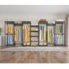 imageVIPEK V5 Plus Large Portable Closet Rack Freestanding Wardrobe Closet MultiFunctional Clothes Rack Heavy Duty Metal Clothing Rack for Hanging Clothes 854quot L x 157quot W x 764quot H BlackBlack