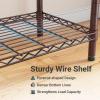 imageVIPEK V5 Plus Large Portable Closet Rack Freestanding Wardrobe Closet MultiFunctional Clothes Rack Heavy Duty Metal Clothing Rack for Hanging Clothes 854quot L x 157quot W x 764quot H BlackBronze