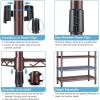 imageVIPEK V5 Plus Large Portable Closet Rack Freestanding Wardrobe Closet MultiFunctional Clothes Rack Heavy Duty Metal Clothing Rack for Hanging Clothes 854quot L x 157quot W x 764quot H BlackBronze