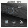imageVIPEK V5C Heavy Duty Covered Clothes Rack Portable Bedroom Armoires Rack Black Metal Clothing Rack with Black Cover Adjustable Custom Freestanding Closet Wardrobe Max Load 800LBSBlack Rack With Black Cover