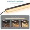 imageVIPEK V5L i1 Garment Rack Heavy Duty Clothes Rack with Dimmable LED Lights 3000K Warm White Metal Clothing Racks for Hanging Clothes Large Freestanding Wardrobe Closet for Bedroom BlackBlack Rack with Warm White Light