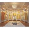imageVIPEK V5L i1 Garment Rack Heavy Duty Clothes Rack with Dimmable LED Lights 3000K Warm White Metal Clothing Racks for Hanging Clothes Large Freestanding Wardrobe Closet for Bedroom BlackWhite Rack with Warm White Light