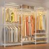 White Rack With Warm White Light