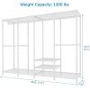 imageVIPEK V40 Wire Garment Rack Heavy Duty Clothes Rack for Hanging Clothes MultiFunctional Bedroom Clothing Rack Freestanding Closet Wardrobe Rack Max Load 1110lbs BlackWhite