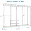 imageVIPEK V40 Wire Garment Rack Heavy Duty Clothes Rack for Hanging Clothes MultiFunctional Bedroom Clothing Rack Freestanding Closet Wardrobe Rack Max Load 1110lbs BlackWhite
