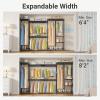 imageVIPEK X40 Expandable Large Reachin Closet Rack Adjustable from 64quot to 82 with Extendable Shelves and Hanger Rods Walkin Clothes Rack Mental Freestanding Clothing Racks Max Load 1240LBS BlackBlack