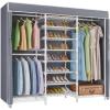 White Rack With Grey Cover