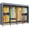 Black Rack With Grey Cover