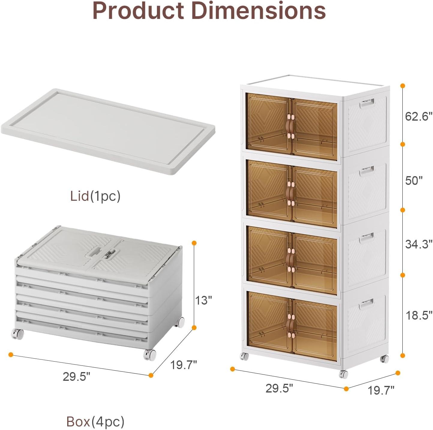 imageadditional Extra Large Lids for UAMFURI 160165QT storage bins2pcs Lids only295W197D 160QT165QT White2pcs