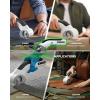 imageCordless Electric Scissors4V Rechargeable Fabric Cutter HSS Blades for Sewing Quilting Cardboard Carpet320RPM