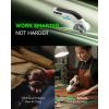 imageCordless Electric Scissors4V Rechargeable Fabric Cutter HSS Blades for Sewing Quilting Cardboard Carpet320RPM