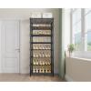 imageVIPEK S1 Shoe Rack 8Tier Metal Durable Shoe Organizer Heavy Duty Large Capacity Up to 24 Pairs Adjustable ampamp Detachable Shoe Shelves for EntrywayBedroomCloset Holds Up to 544 lbs BlackBlack