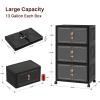 image:imageExtra Large Stackable Storage Bins Lockable Storage Bins with Lids Folding Storage box with Doors and Wheels Collapsible Plastic Drawers for Home Garage Office 4 Black MediumBlack