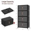 image:imageExtra Large Stackable Storage Bins Lockable Storage Bins with Lids Folding Storage box with Doors and Wheels Collapsible Plastic Drawers for Home Garage Office 4 Black MediumBlack