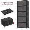 image:imageExtra Large Stackable Storage Bins Lockable Storage Bins with Lids Folding Storage box with Doors and Wheels Collapsible Plastic Drawers for Home Garage Office 4 Black MediumBlack