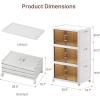 image:imageExtra Large Stackable Storage Bins Lockable Storage Bins with Lids Folding Storage box with Doors and Wheels Collapsible Plastic Drawers for Home Garage Office 4 Black MediumWhite