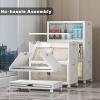 image:imageExtra Large Stackable Storage Bins with Lids amp Wheels amp DoorFoldable Collapsible Closet Organizers Plastic containers drawers for bedroom Dorm Dark120qt 4Pack with 1 top lidWhite52qt