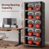 image:imageExtra Large Stackable Storage Bins with Lids amp Wheels amp DoorFoldable Collapsible Closet Organizers Plastic containers drawers for bedroom Dorm Dark120qt 4Pack with 1 top lidDark112QT
