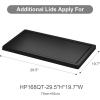 image:imageadditional Extra Large Lids for UAMFURI 160165QT storage bins1pcs Lids only197W124D White2pcs 52QT48QTBlack1pcs