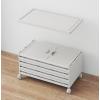 image:imageadditional Extra Large Lids for UAMFURI 160165QT storage bins1pcs Lids only197W124D White2pcs 52QT48QTWhite2pcs
