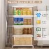 image:imageUAMFURI Extra Large Stackable Storage Bins with Lids amp Wheels Foldable Plastic Storage Bins 1 White 302080white