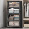 image:imageUAMFURI Stackable Storage Bins with Lids Extra Large Plastic Organizer Cabinet Drawers 336QT Collapsible Closet Containers with Doors and WheelsFor Bedroom Kitchen Office Garage3Pack CubeDark112QT28Gal